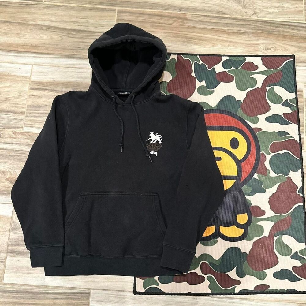 Stussy Men's Black Hoodie